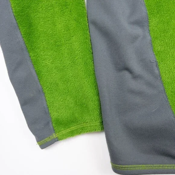 Patagonia R2 Fleece Jacket Men's XL Green Gray Full Zip Fuzzy Outdoor 25136 - Picture 8 of 13